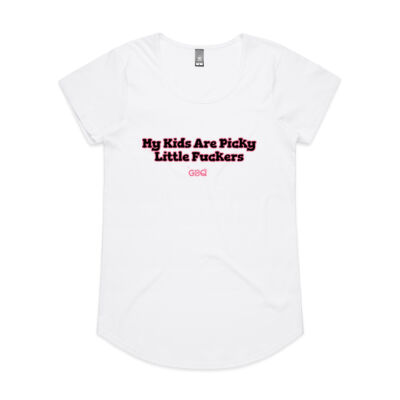My kids are picky little f**kers Women's Tee Thumbnail