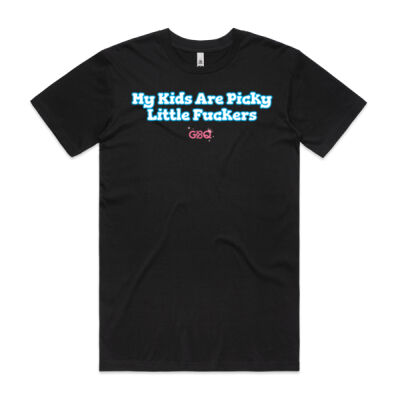 My kids are picky little f**kers Mens Tee Thumbnail