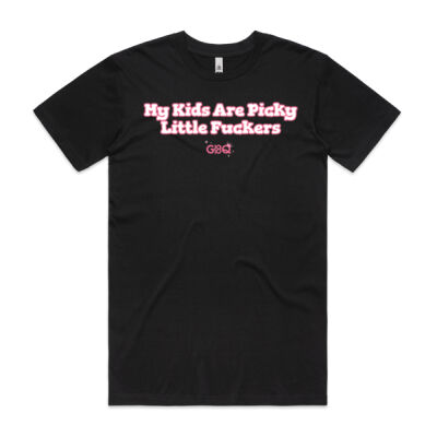My kids are picky little f**kers Mens Tee Thumbnail