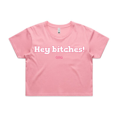 Hey Bitches! Crop Tee Thumbnail