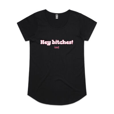 Hey Bitches! Women's Tee Thumbnail