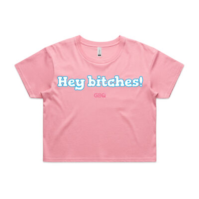 Hey Bitches! Crop Tee Thumbnail