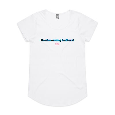 Good Morning F**kers! Women's Tee Thumbnail