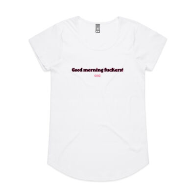 Good Morning F**kers! Women's Tee Thumbnail