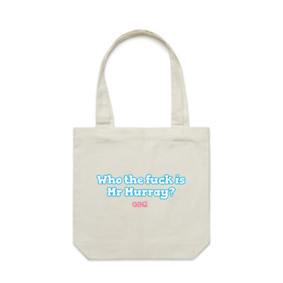 Who the f**k is Mr Murray? Tote Bag Thumbnail