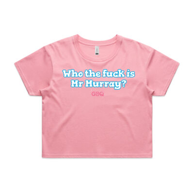 Who the f**k is Mr Murray? Crop Tee Thumbnail