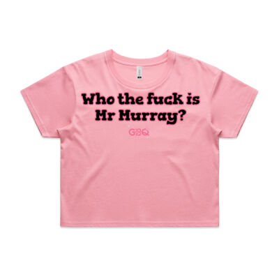 Who the f**k is Mr Murray? Crop Tee Thumbnail