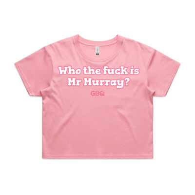 Who the f**k is Mr Murray? Crop Tee Thumbnail