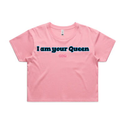I am your Queen Crop Tee Thumbnail