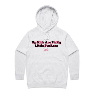 My kids are picky little f**kers Womens Hoodie Thumbnail
